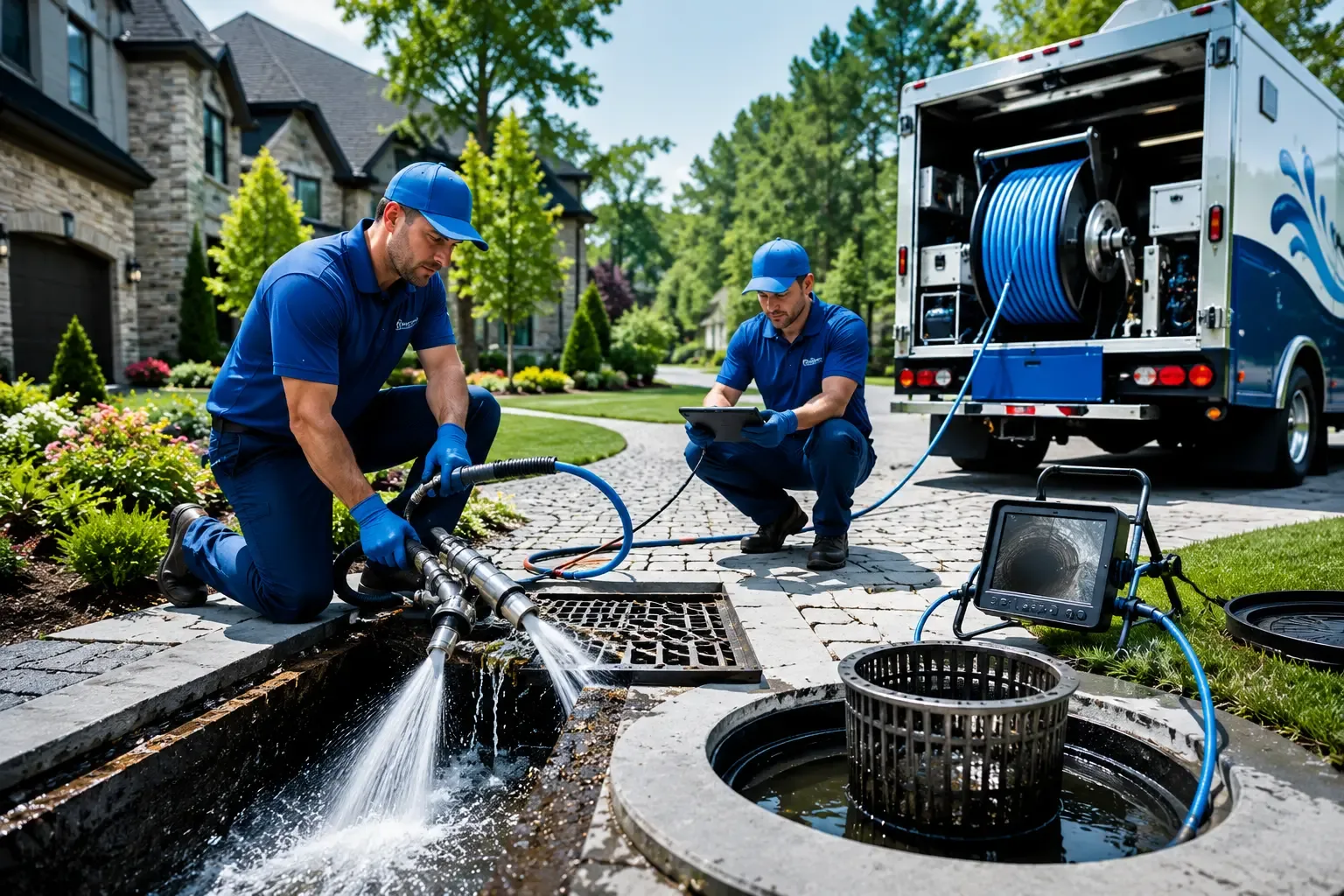 Local outdoor drain cleaning professionals in Churchville, NY