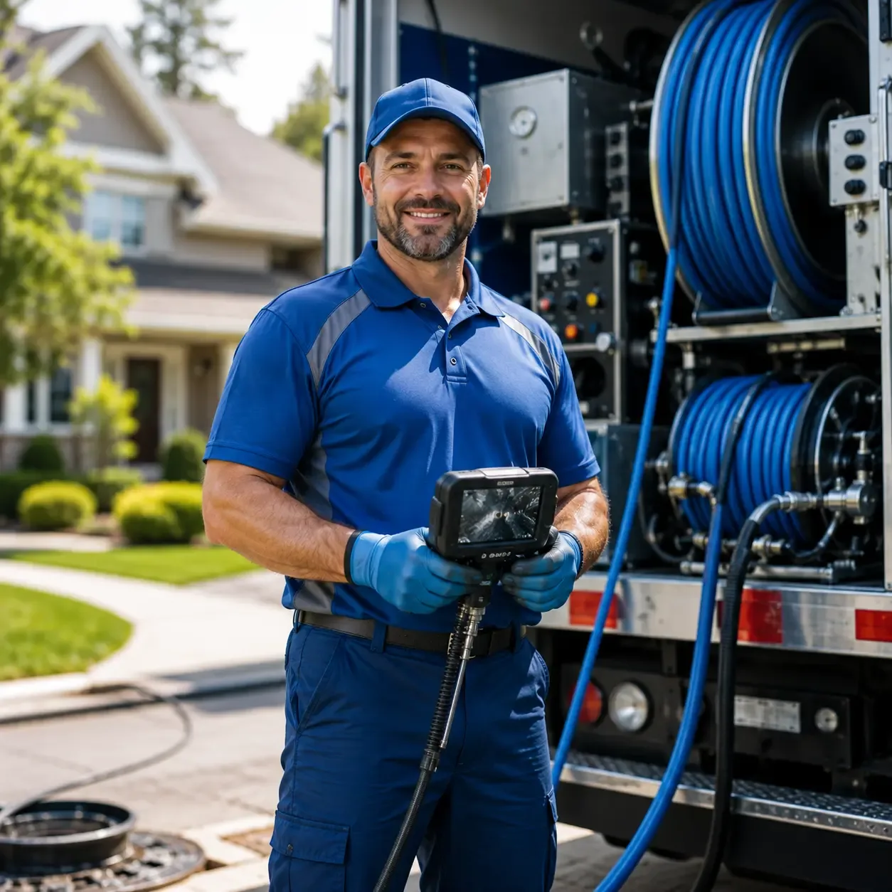 Local outdoor drain cleaning specialists in Churchville, NY